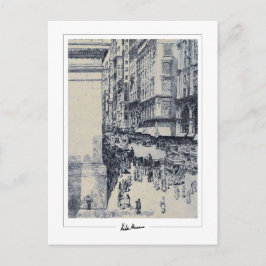 Childe Hassam #155-2 - Tarjeta postal de arte fino