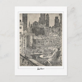 Childe Hassam #174-2 - Tarjeta postal de arte fino
