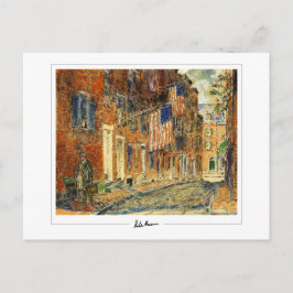 Childe Hassam #185-2 - Tarjeta postal de arte fino