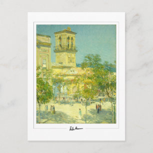 Childe Hassam #1-2 - Tarjeta postal de arte fino
