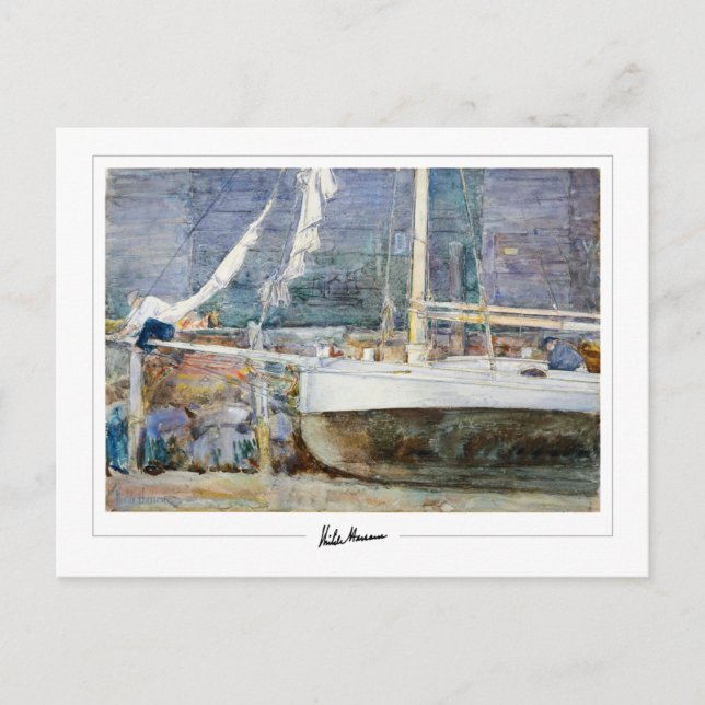 Childe Hassam #20-2 - Postal Bella Artes (Anverso)