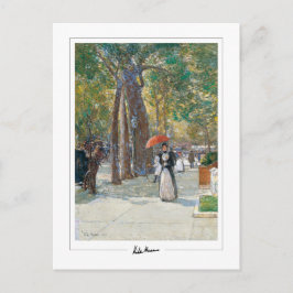 Childe Hassam #241-2 - Tarjeta postal de arte fino