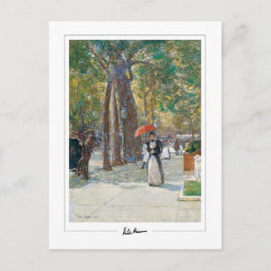 Childe Hassam #241-2 - Tarjeta postal de arte fino