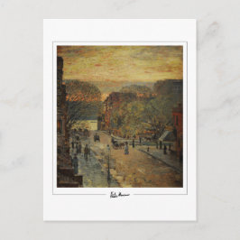 Childe Hassam #276-2 - Tarjeta postal de arte fino