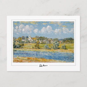 Childe Hassam #27-2 - Tarjeta postal de arte fino