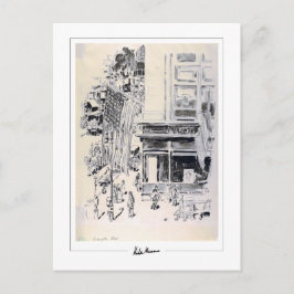 Childe Hassam #341-2 - Tarjeta postal de arte fino