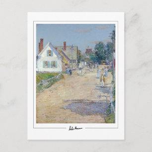 Childe Hassam #36 - Tarjeta postal de arte fino