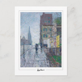 Childe Hassam #378-2 - Tarjeta postal de arte fino