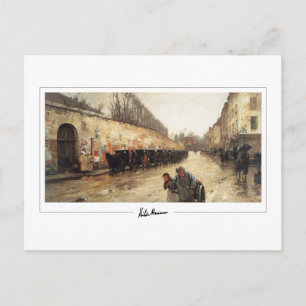 Childe Hassam #382 - Tarjeta postal de arte fino