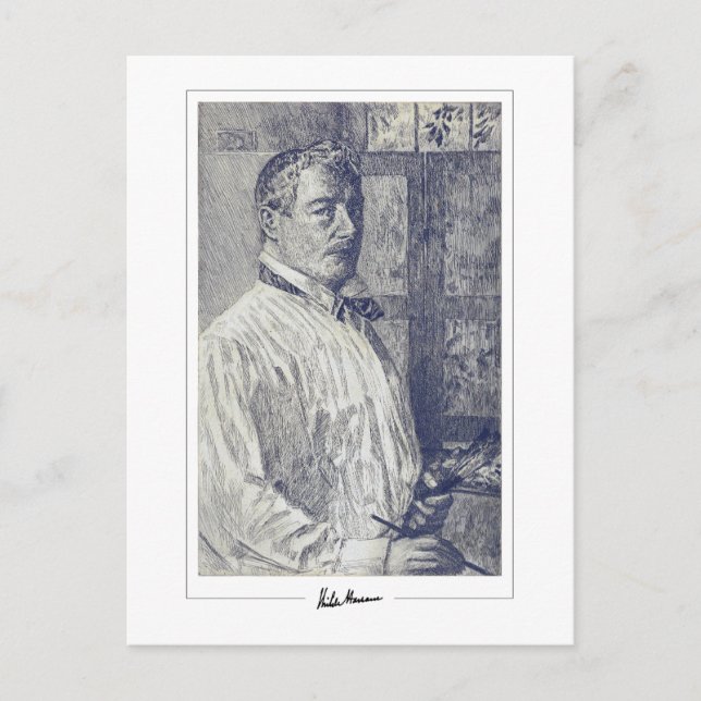 Childe Hassam #408-2 - Postal Bella Artes (Anverso)