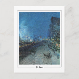 Childe Hassam #437-2 - Tarjeta postal de arte fino
