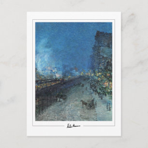 Childe Hassam #437-2 - Tarjeta postal de arte fino