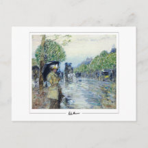 Childe Hassam #448-2 - Tarjeta postal de arte fino