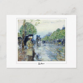 Childe Hassam #448-2 - Tarjeta postal de arte fino