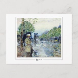 Childe Hassam #448-2 - Tarjeta postal de arte fino
