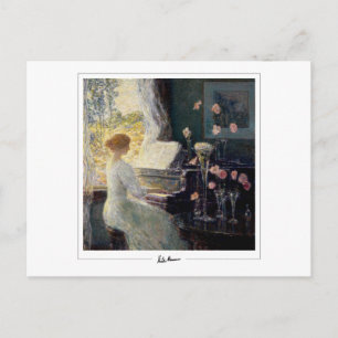 Childe Hassam #4-2 - Tarjeta postal de arte fino