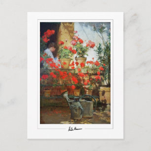 Childe Hassam #7 - Tarjeta postal de arte fino