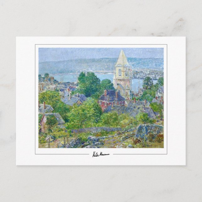 Childe Hassam #94-2 - Postal Bella Artes (Anverso)