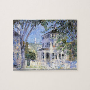 Childe Hassam - calle en el rompecabezas de
