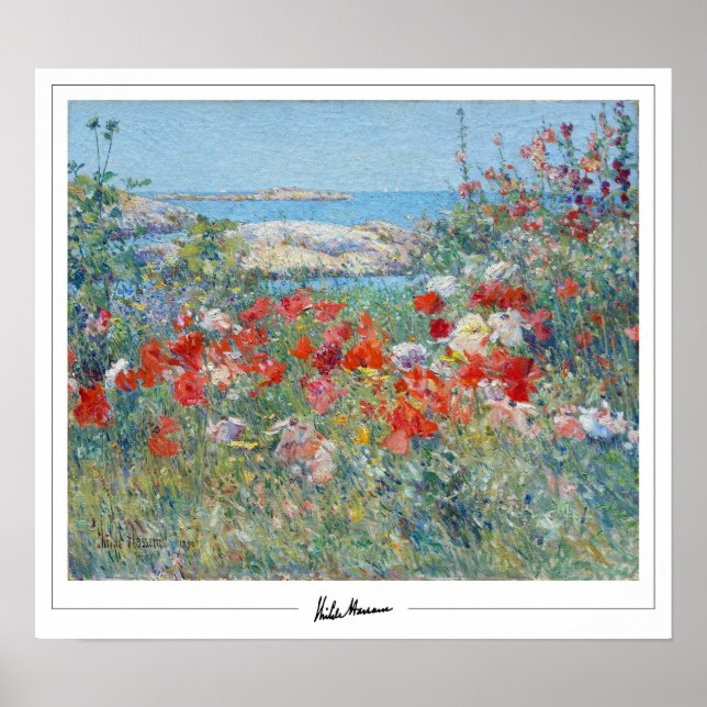 Childe Hassam Zedign cartel de arte #261 (Frente)