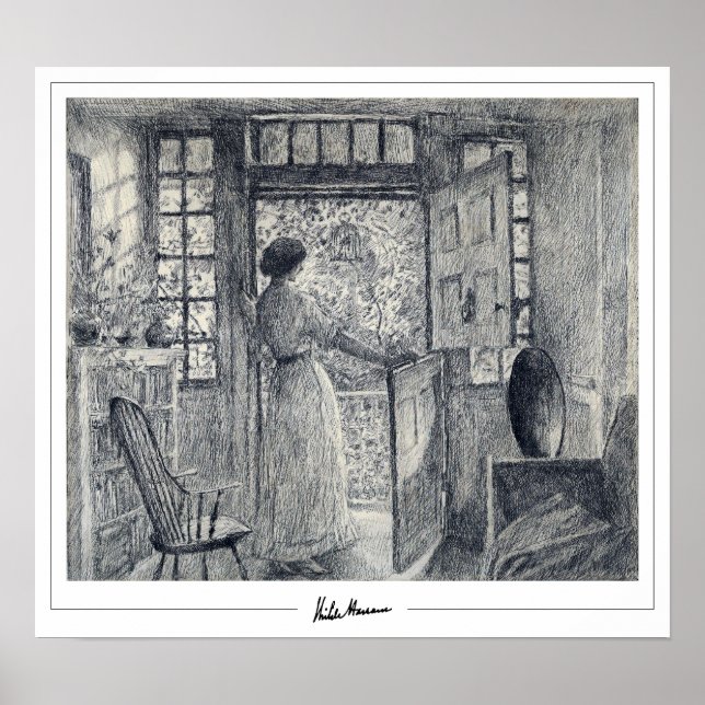 Childe Hassam Zedign Poster de arte #139 (Frente)