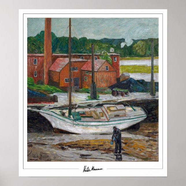 Childe Hassam Zedign Poster de arte #350 (Frente)