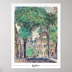 Childe Hassam Zedign Poster de arte #375