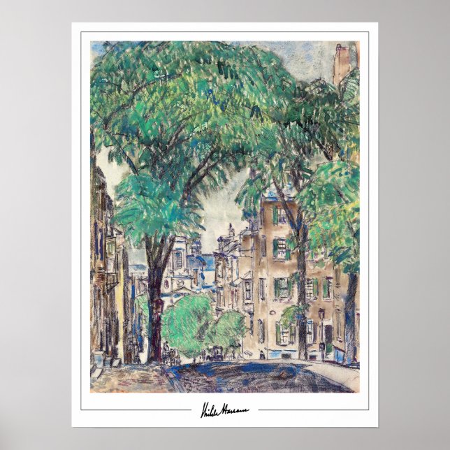 Childe Hassam Zedign Poster de arte #375 (Frente)