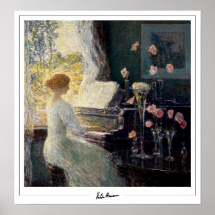 Childe Hassam Zedign Poster de arte #4-2