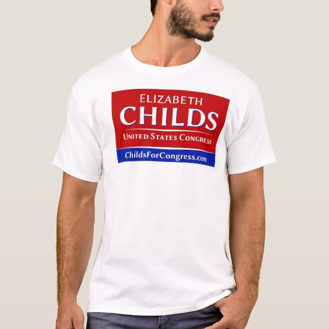 Childs para la camiseta para hombre del congreso (Anverso)