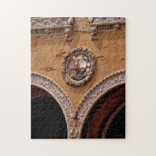 Childs Restaurant Facade (detail) Jigsaw Puzzle (Vertical)