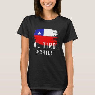 Chile Bandera Orgullo Chileno Gracioso Camiseta Ch