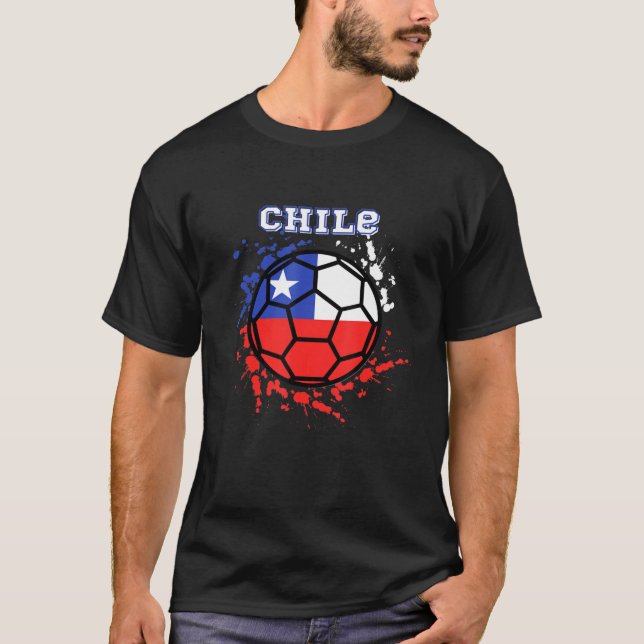 Chile Futbol Bandera Chilena Jersey (Anverso)