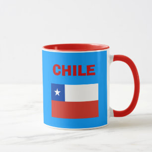 Chile* y taza de café intrépida del CL