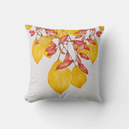 Chili y Turmérica en una almohada cuadrada