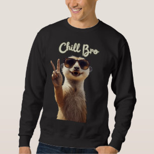 Chill Bro – Sudadera divertida de perezoso