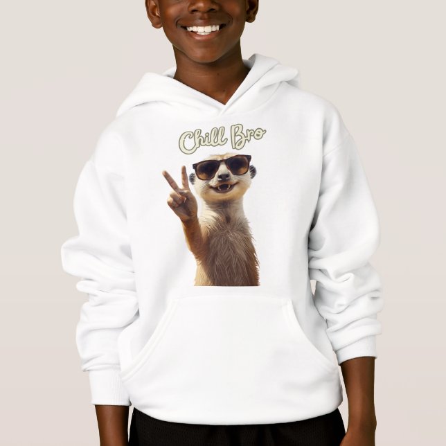 Chill Bro – Sudadera divertida de perezoso (Anverso)
