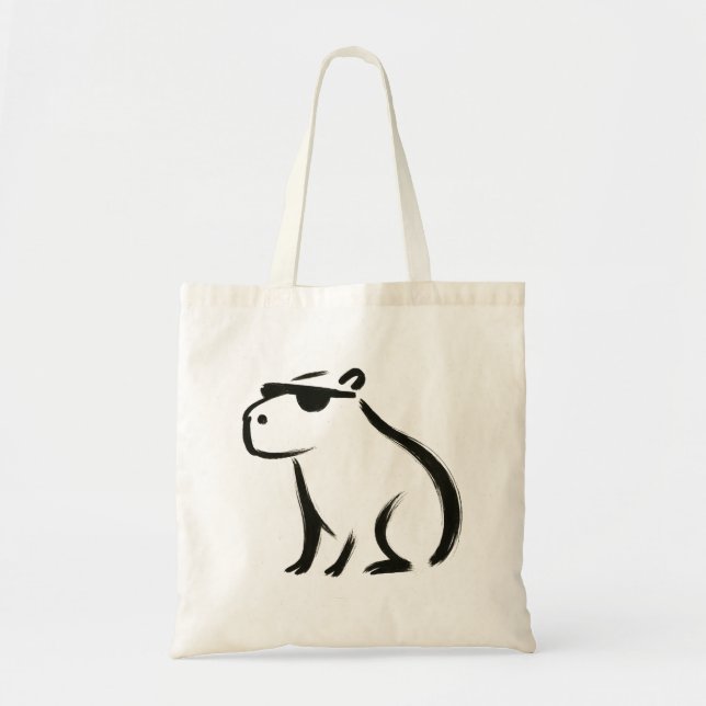 Chill Capybara - Bolsa para la escobilla del pince (Frente)