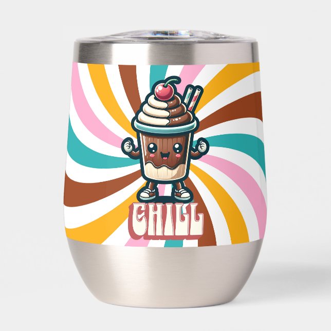 Chill Chocolate Milkshake Pun (Frente)
