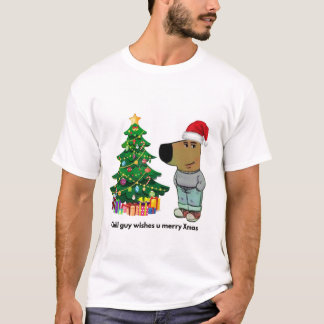 Chill guy navidades camiseta