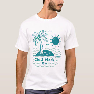 Chill Made On: Construida para relajar la camiseta
