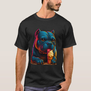 Chill Pup Glow – Camiseta de neón de helado de Bul