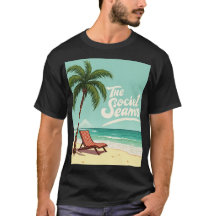 Chill tropical - Camiseta para palmeras y sillas d
