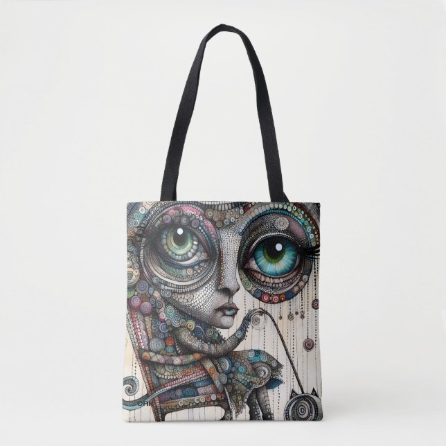 "Chillax" Bolsa Tote de DAKimage (Anverso)