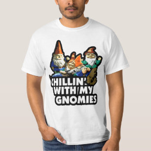 Chillin con mi camiseta de Gnomies