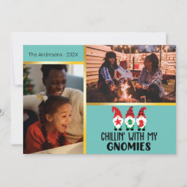 Chillin Con Navidades Gnomes Valor De Plantilla De