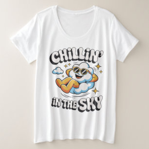 Chillin' en el diseño de la nube Sky Retro para el