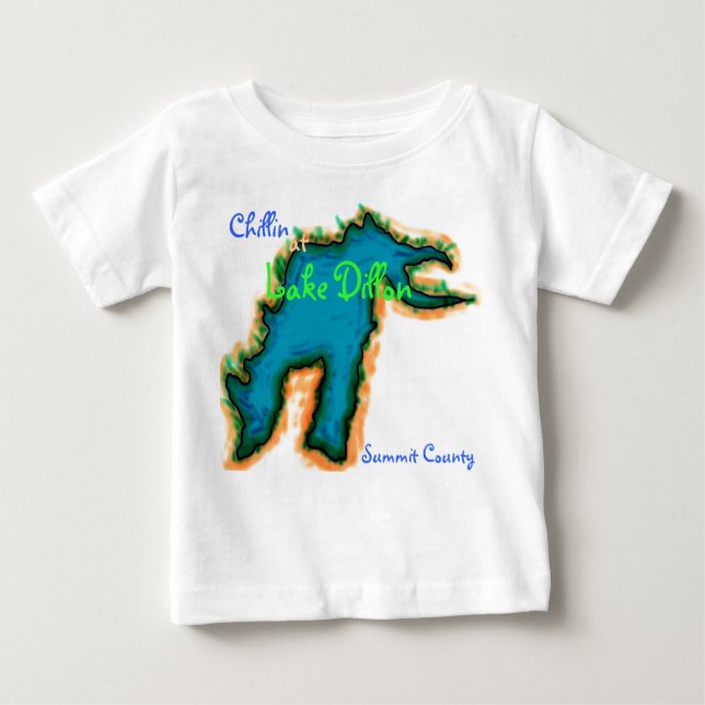 Chillin en la camiseta infantil del Lago Dillon (Anverso)