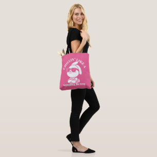 Chillin’ Like a Mindly Bunny - Bolsa rosa de Pascu
