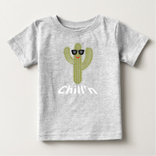 Chill'n Cactus Design - Baby Fine Jersey camiseta